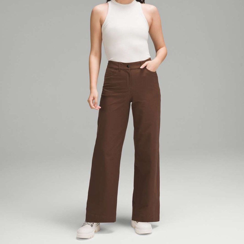 NWT Lululemon City Sleek Wide Leg High-Rise Pants
